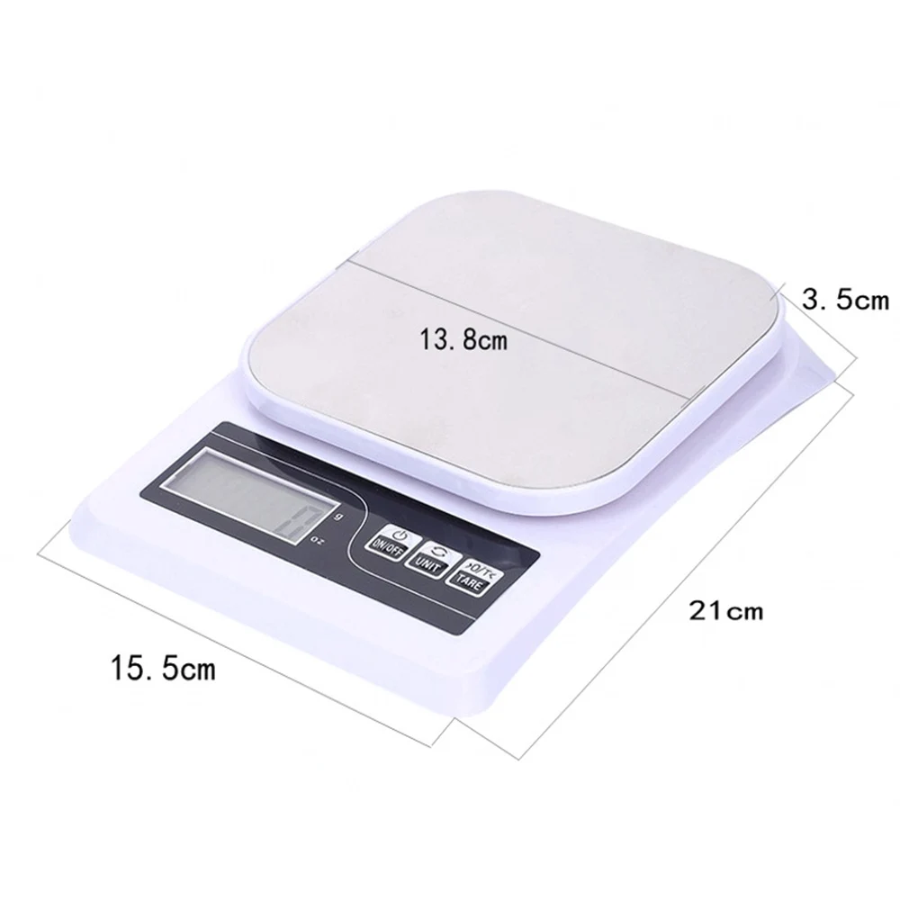 Digital Electronic Kitchen Scale 5 Kg Weight for Cooking 0021WH