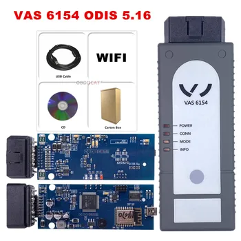 

DHL Free VAS6154 WIFI V-A-G Diagnostic Tool ODIS 5.16 with Keygen for V-W/A-udi/S-koda VAS 6154 4.33 Diagnostic Tool