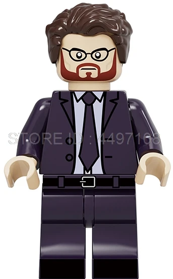 House Of paper Сезон 3 фильм фигурки Tokio комедии TBBT Amy строительные блоки Говард игрушки OW Джон Вик Доктор Кто Стрэндж Marvel