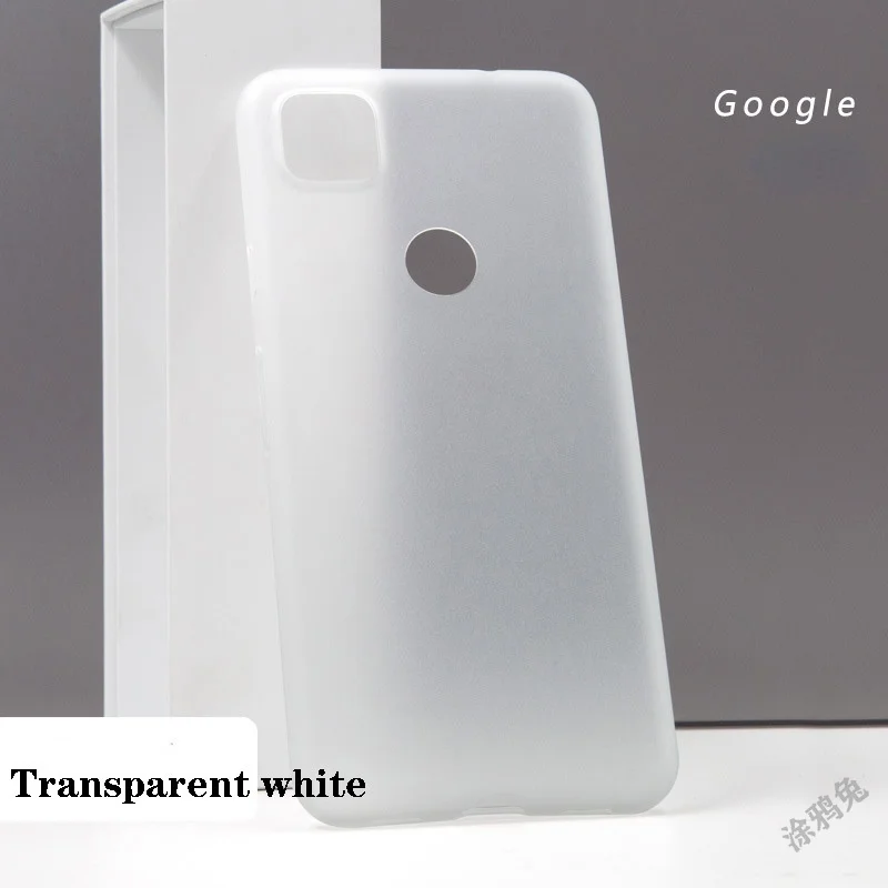 mous wallet Transparent pp phone case luxury simple ultra-thin no feeling 0.35m for Google Pixel 5 xl 5xl cases phone accessories phone pouch for running Cases & Covers