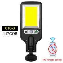 

2022NEW Outdoor Solar Lamp Solar Street Lights With 3 Light Mode Waterproof Motion Sensor Security Lighting for Garden Patio