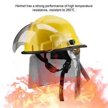 

safety helmet Firefighter Safety Helmet Protective Anti-corrosion Radiation Protection Heat Resisting hard hat