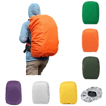 

Practical Backpack Rain Cover Water Resistant Rucksack Covers Hiking For Cycling Solid Color Rainproof