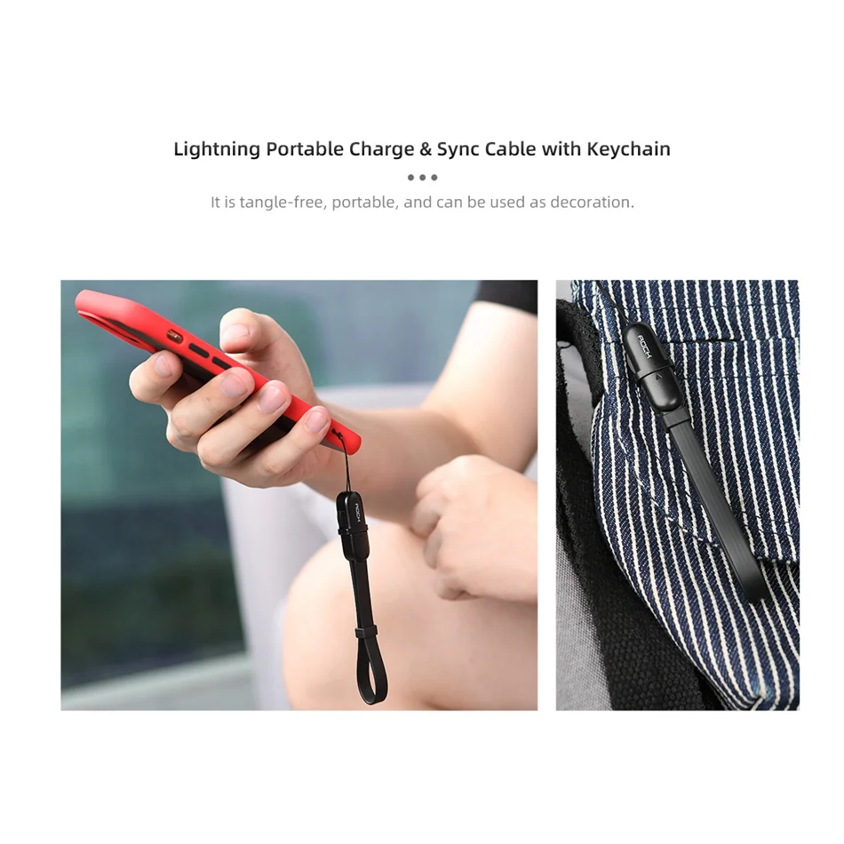 Rock портативный usb type C кабель для Xiaomi Redmi Note 8 Pro Быстрая зарядка USB C зарядное устройство кабель для мобильного телефона адаптер Tipe Kable