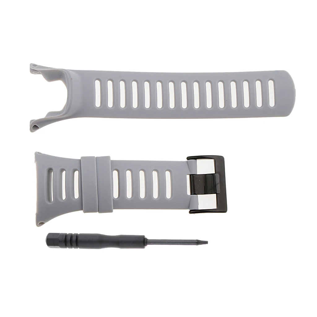 

4 Sets Waterproof Silicone Wristwatch Strap for Suunto Ambit3 Ambit 2 Ambit 1