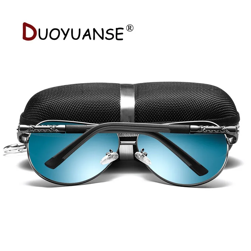 DUOYUANSE, Ретро стиль, Мужские поляризационные солнцезащитные очки, UV400, зеркальные, унисекс, классический бренд, мужские солнцезащитные очки Polaroid для мужчин, Oculos de sol