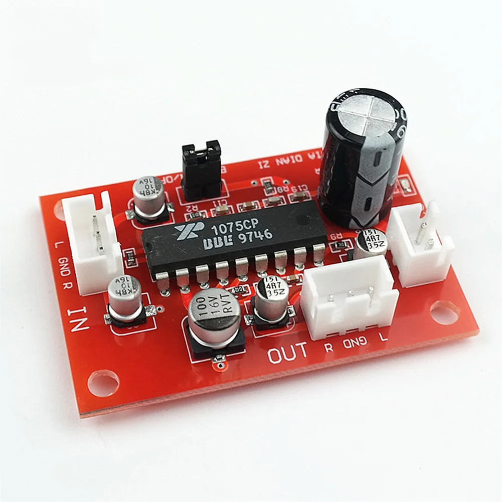 Taidacent XR1075 BBE Sound Processor Tone Board Preamp Audio Module to Improve The Clarity of High and Low Sounds