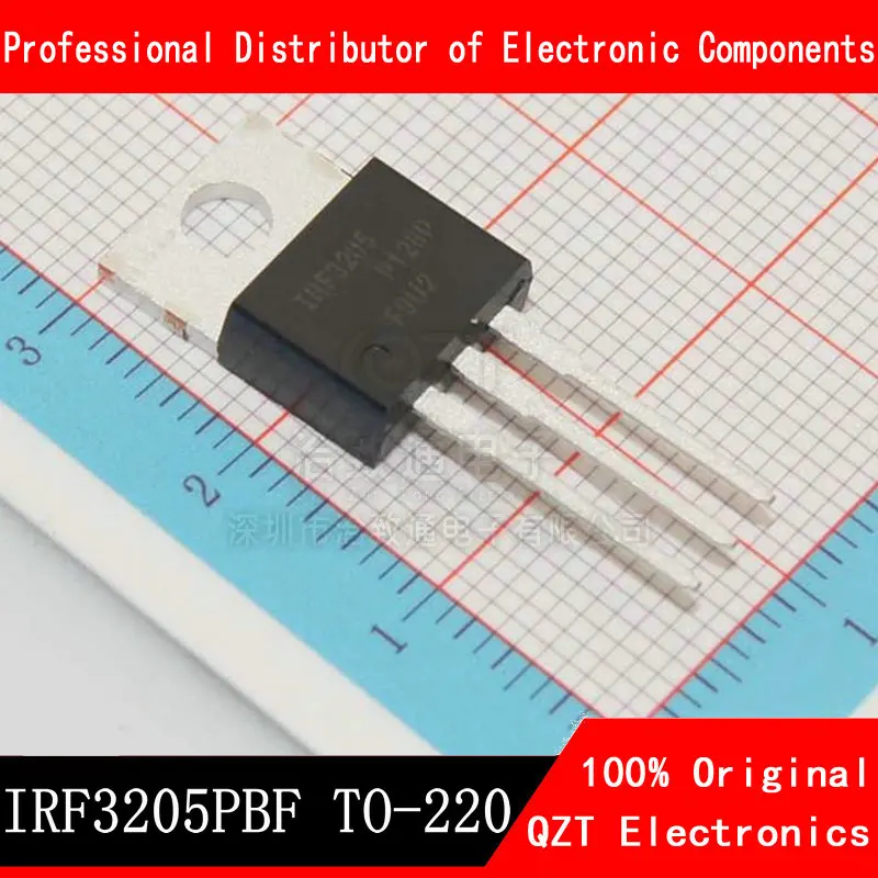 10PCS IRF3205PBF TO220 IRF3205 TO-220 3205 New and Original IC Chipset new original 50pcs lots irf3205 irf3205pbf to 220 ic in stock