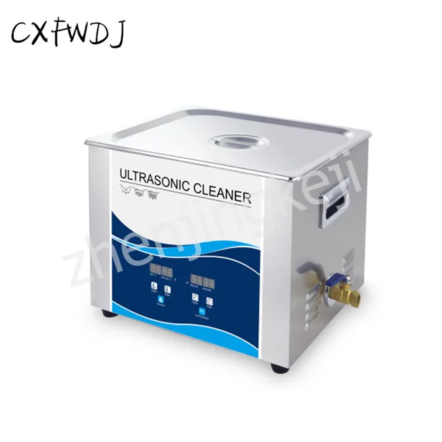 $124.66 Small large-Capacity Ultrasonic Cleaning Machine Precision Optical Lens Glass Hardware Parts Laboratory Cleaning Equipment