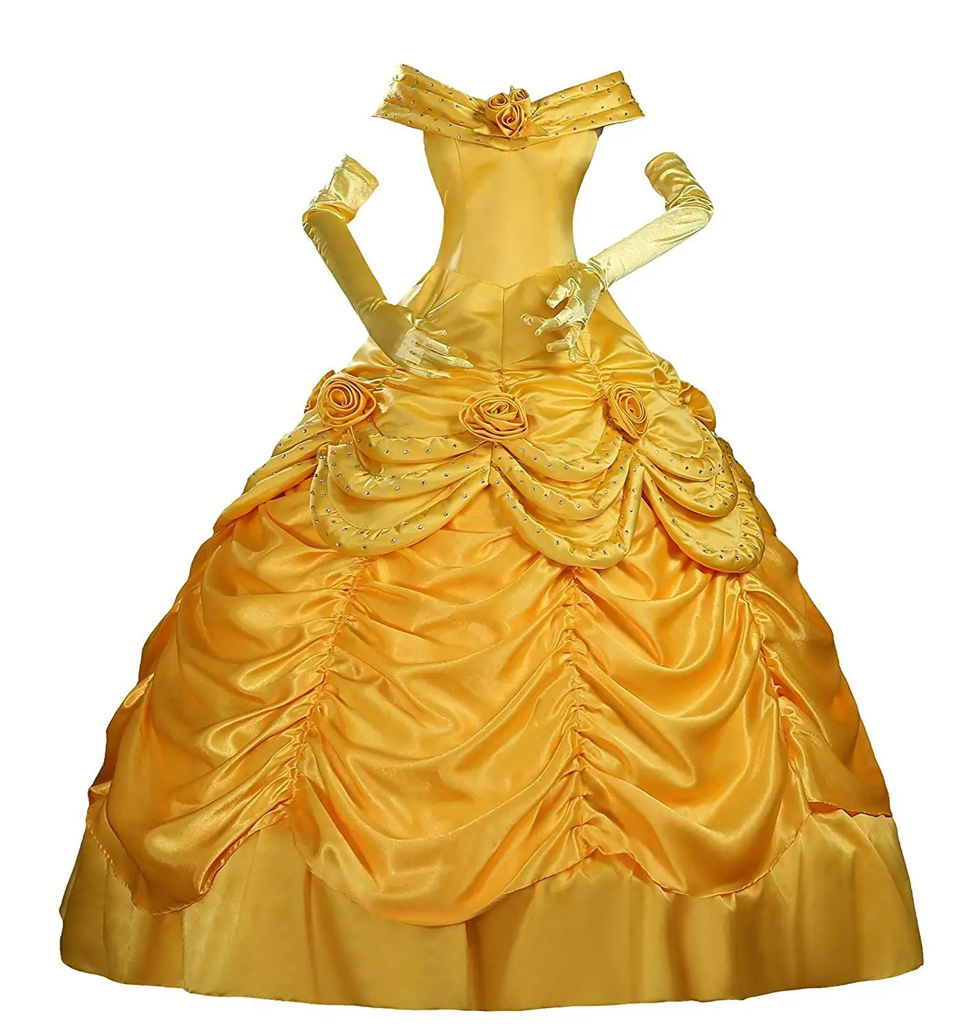 Красавица и Чудовище Белль платье для взрослых принцесса костюм для косплея "Белль" Необычные Принцесса Белль костюм Хэллоуин Белль платье