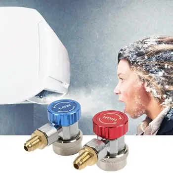 

Adjustable Quick Connector Air Conditioning And Fluoride Refrigeration Tool For 134A Quick Release Air Conditioner Refrigerant