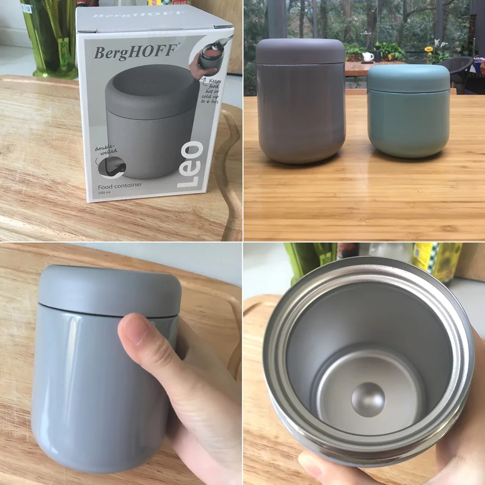 Online Xiaomi Mijia Mini BergHOFF Isolierung Tank 350 500ml Edelstahl Geschmorte becher 6h Thermos Container Multi  PurposePot