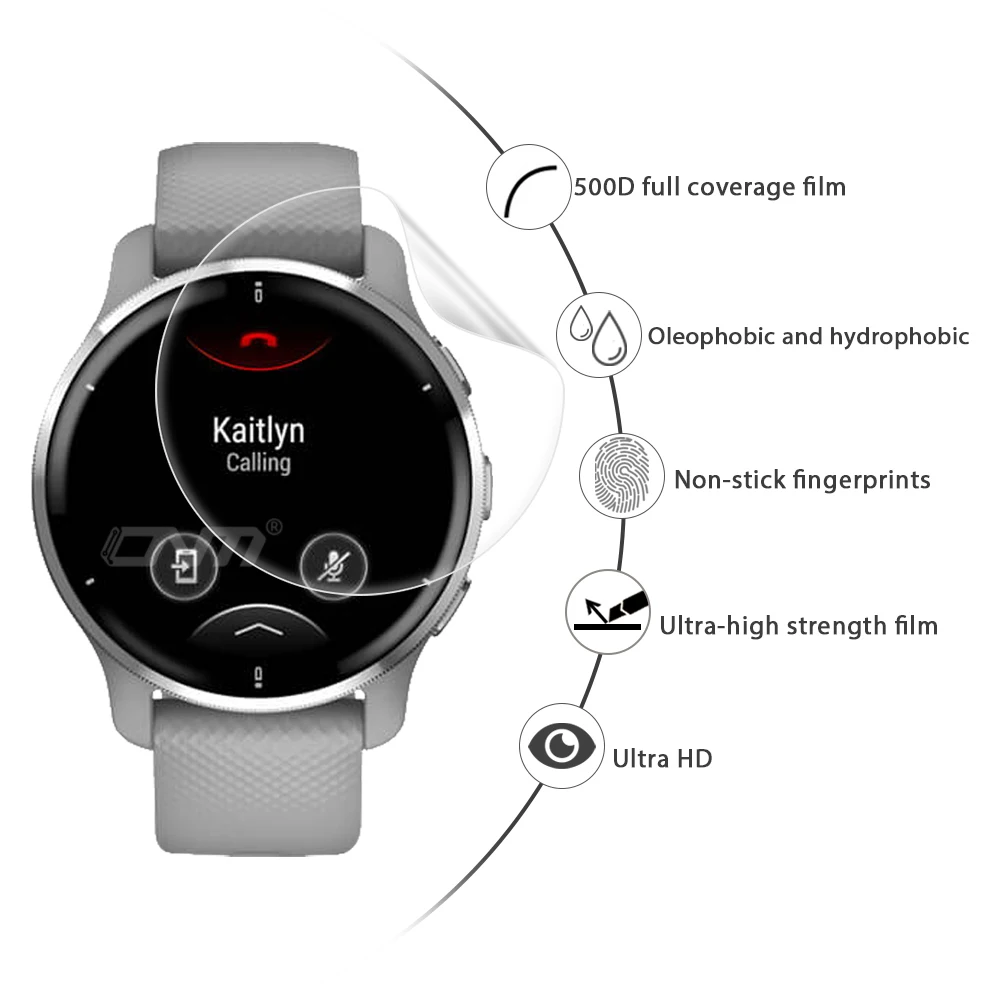 TPU Soft Protective film for Garmin Venu 2 2S Plus Smart Watch Screen Protector Cover Accessories For Venu2 Plus (Not glass)