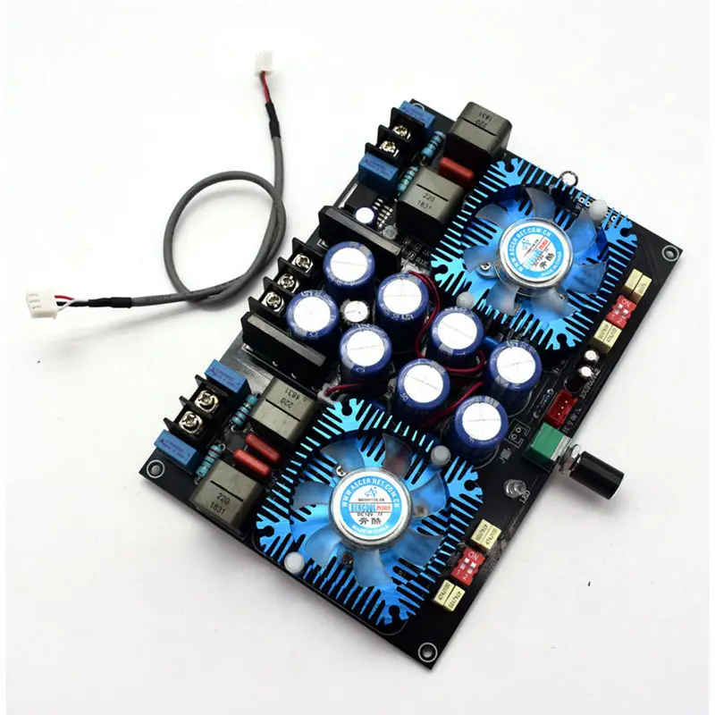  FFYY-Tda8954Th Dual Core Digital Audio Amplifier 420W+420W 2.0 Stereo Amplificador Audio With Fan A
