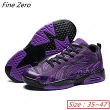 Унисекс высокие противоскользящие дышащие баскетбольные кроссовки мужские амортизирующие легкие баскетбольные кроссовки Детская удобная спортивная обувь