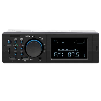 

Electronic Car Bluetooth MP3 Player Accessories Digital FM Radio Stereo Audio Dual USB U Disk Remote Control Phone Charging