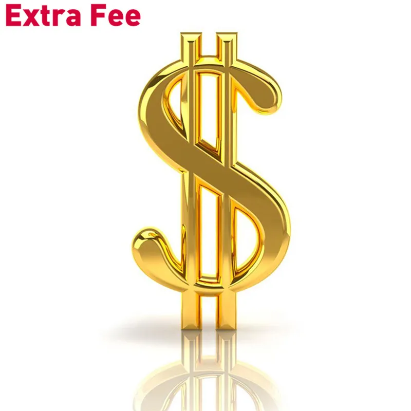 Add money here for Extra Shipping or other Extra Costs