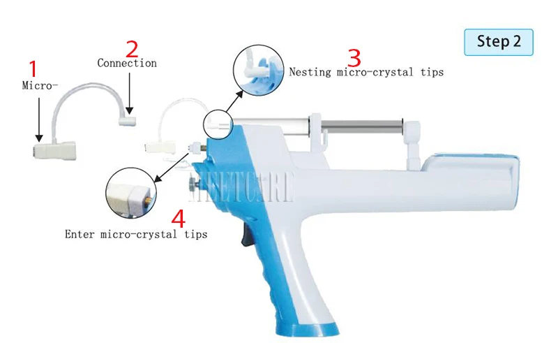 Обновление радиочастотного инжекционного пистолета мезо микрокристаллический инжектор ручка ванадиевая титановая 3 наконечника Mesogun устройство для ухода за кожей