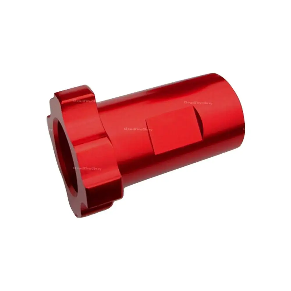 CloudFireGlory For PPS Cup Gun Pot Joints Adapter M14x1mm Internal Thread Spray Gun Connector Red