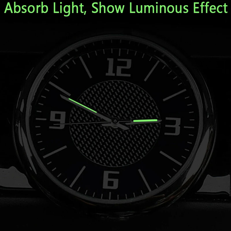 Car Clock Ornaments Auto Watch Luminous Digital Clock For BMW 1 2 3 5 7 Series X1 X3 X4 X5 X6 F01 F15 F25 F48 F10 E84 E90