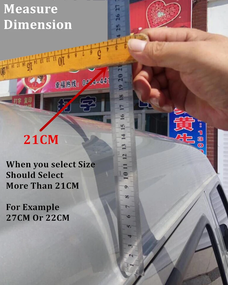 Universal Car Roof Rack Gutter Mount by ALWAYSME