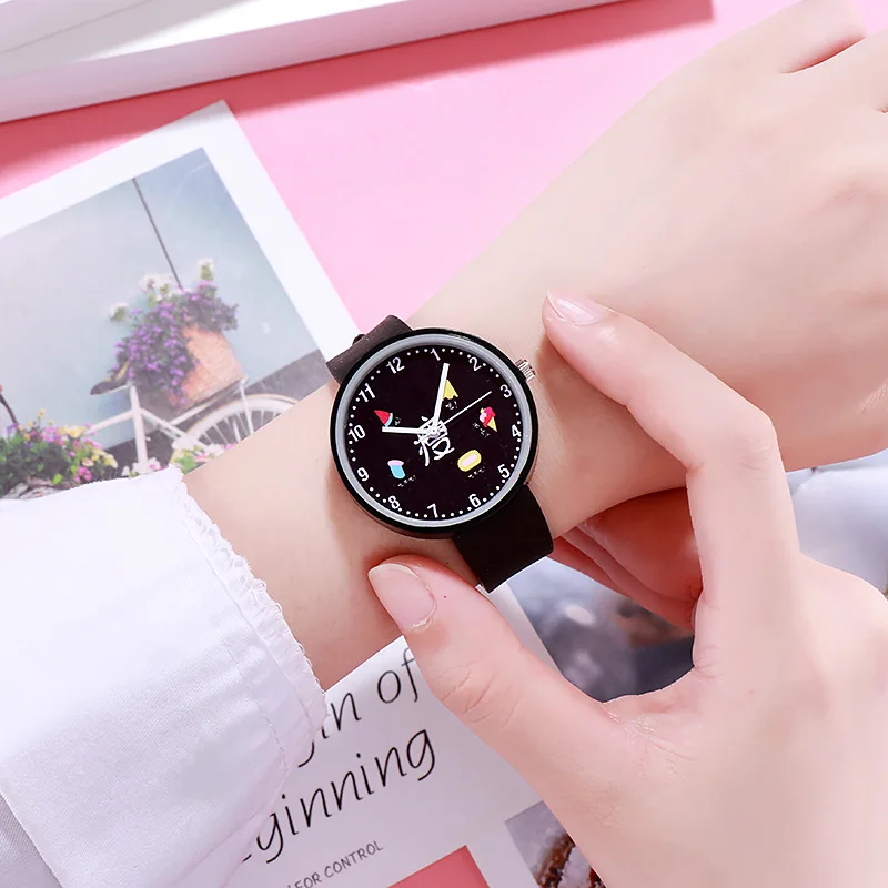 Роскошные женские часы для девушек студентов хипстерские простые