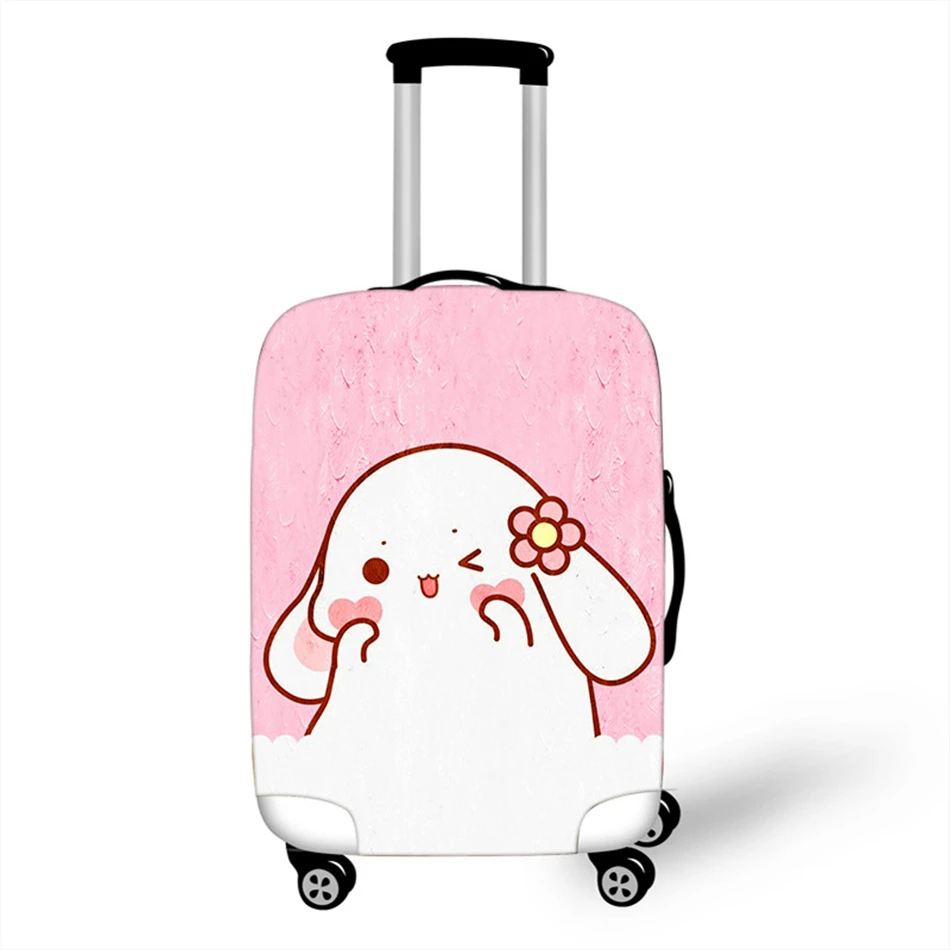 Аксессуары для путешествий Kawaii животный чемодан защитный чехол водонепроницаемый утолщенный Эластичный Чемодан пылезащитный чехол применяется 18-32 XL дюймов