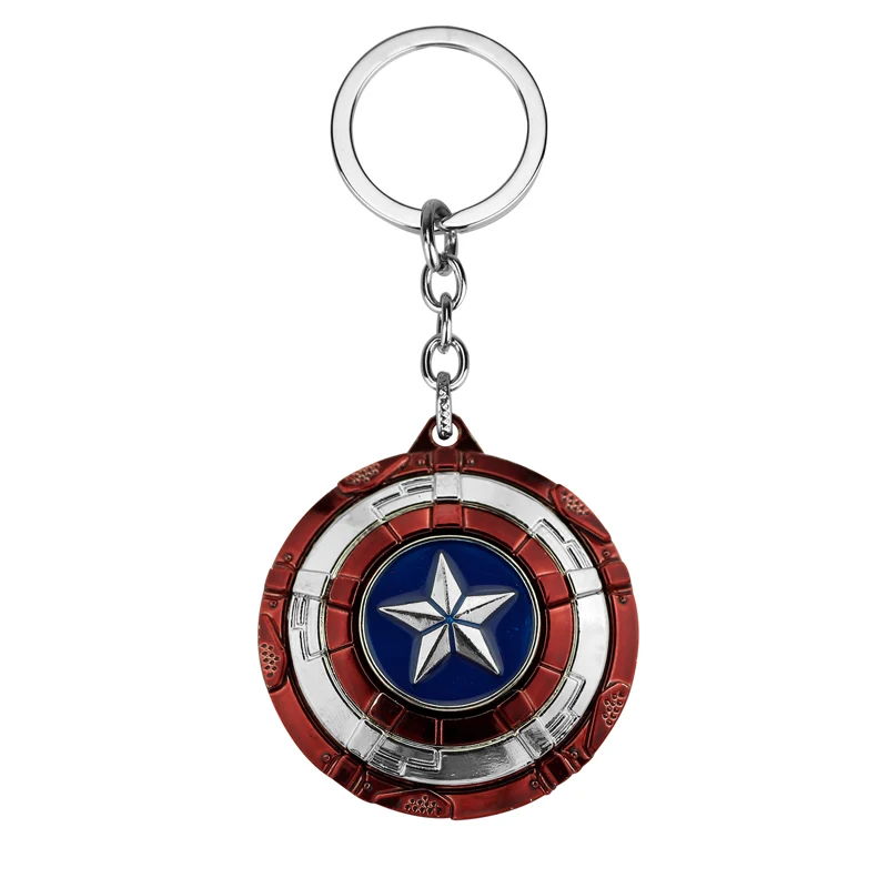 Новые Мстители Marvel Молот Мьёльнир брелок Капитан Америка щит Халк Бэтмен Брелок с Железным человеком танос брелки