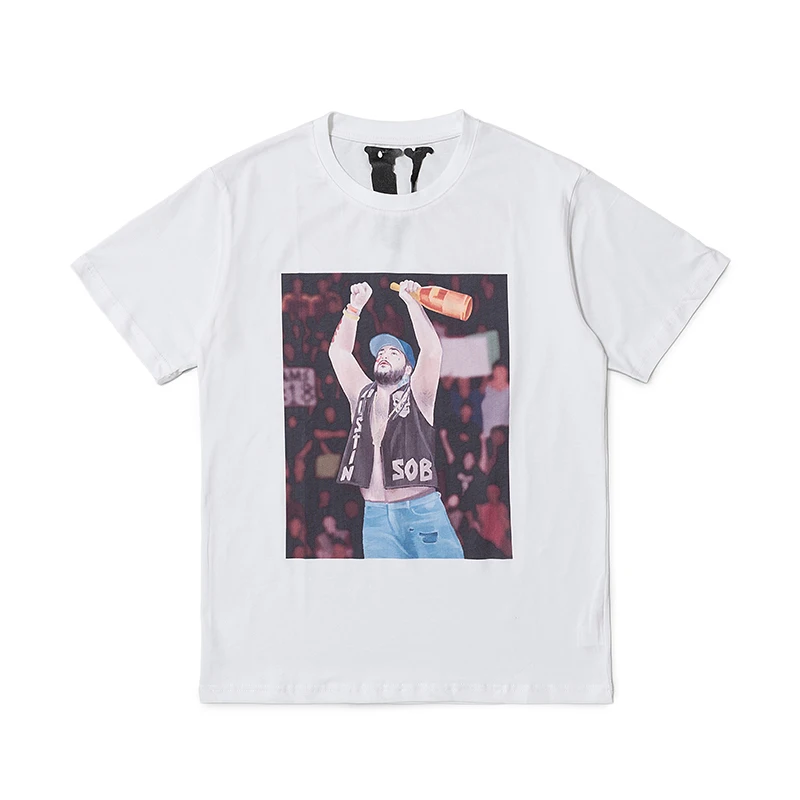 VLONE Yams Tee Men T Shirt 100% Cotton 