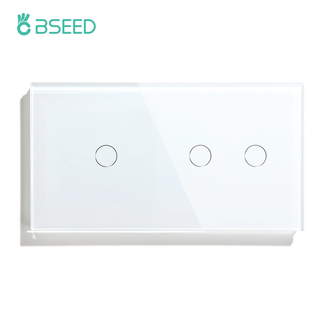 Хрустальный сенсорный выключатель BSEED 1/2 клавиши 1 канал 3 канала светодиодные