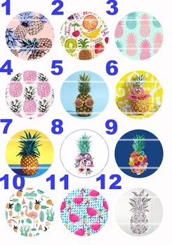 

Handmade Colorful picture Round Glass Cabochons Refrigerator magnet for Necklace Decoration and Phone Chain Accessaries62