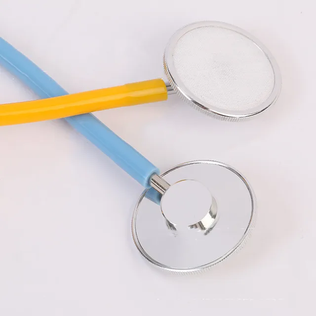 Baby Toy 9 Color Stethoscope Pretend Play Doctor Toys Science Popularization Children DIY Simulation Stethoscopes Doctor Toy 5