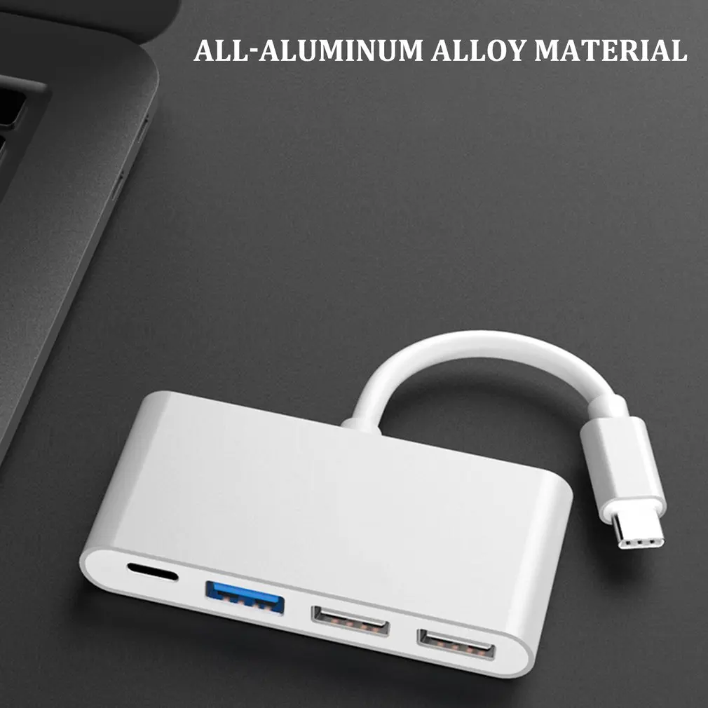 3,1 USB C концентратор типа C к USB 3,0 сплиттер конвертер для MacBook Pro Air портативный Hab адаптер Аксессуары для ноутбуков