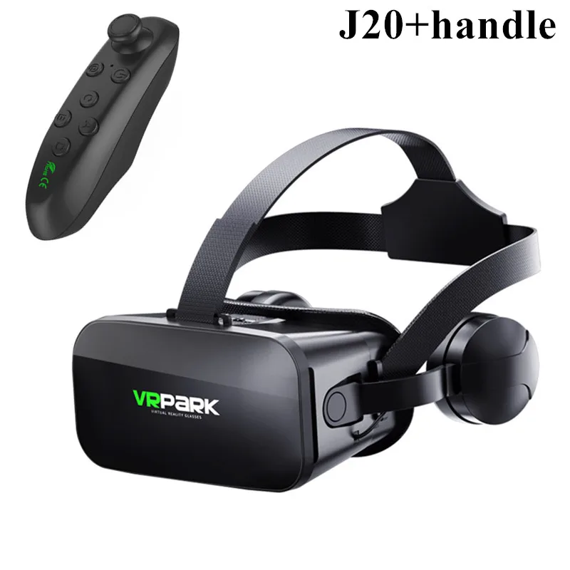 VR Virtual Reality 3D Glasses Stereo Headset Helmet for IOS Android Smartphone Wireless Headset Video Game Binoculars 