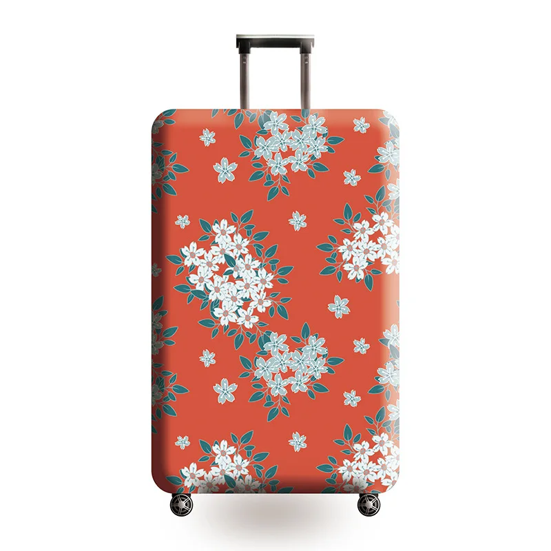 J Luggage cover Чехол для багажа со змеиным узором, Эластичный Защитный чехол для костюма, защитный чехол для багажа, подходит для 18-32 дюймов, чехол для костюма - Цвет: J Luggage cover