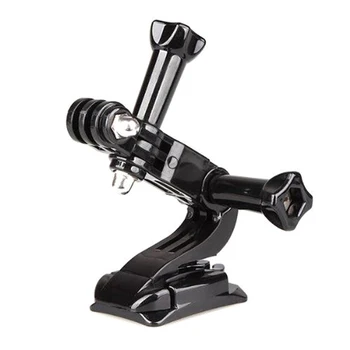 

Front Side Helmet Set J-hook Buckle Base Support Mount for GoPro Hero 5 6 7 8 Xiaomi Yi 4K SJCAM Go Pro Accessory