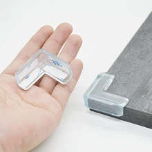 Protector de seguridad de silicona para bebés, protección de la esquina de la Mesa, de bordes anticolisión, protectores para las esquinas, 12/8/4 Uds.