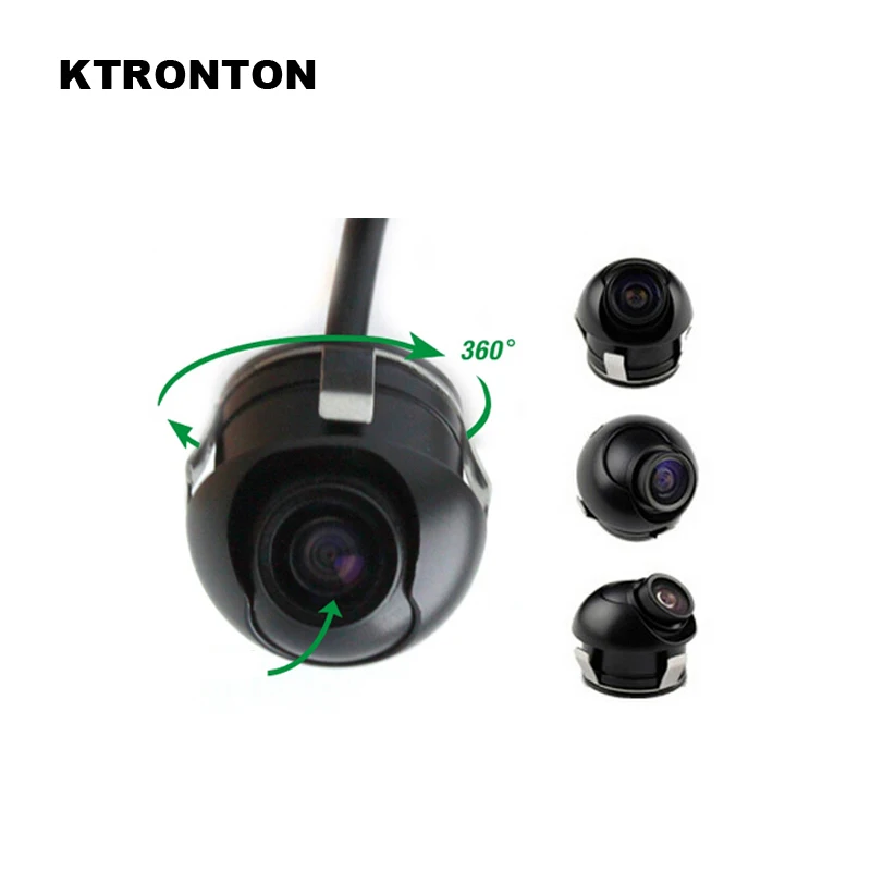 Waterproof CCD//HD 360 Degree Car Front View Camera Parking Cam Night Vision PAL