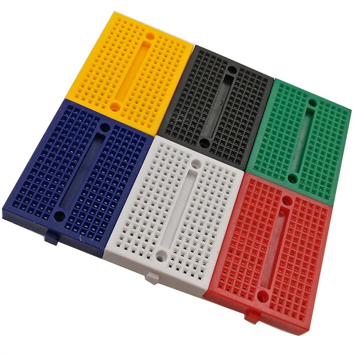 

wholesale SYB-170 Mini Solderless Prototype Experiment Test Breadboard 170 Tie-points 35*47*8.5mm