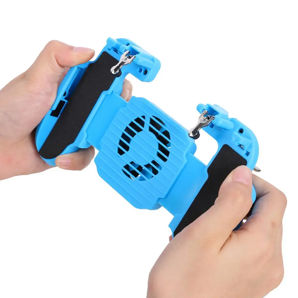 ALLOYSEED Games Accessories H5 Mobile Gaming Game Pad Controller Joystick w/Cooler Cooling Fan for