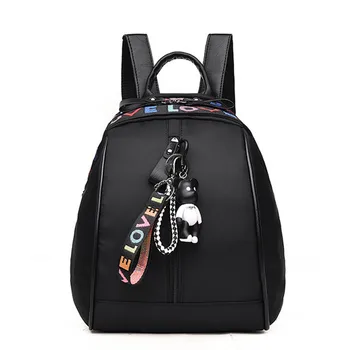 

Small Backpacks Female Ladies Shoulder Bag Waterproof Oxford cloth Student Bookbag Fashion Travel Bag