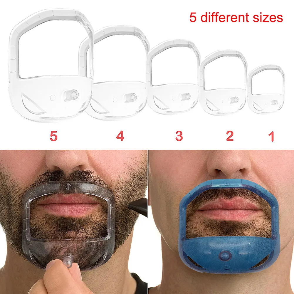 5 шт. мужские усы формирователь шаблон Стиль Goatee направляющая для бороды трафарет бритья дизайн инструмент HS11 29