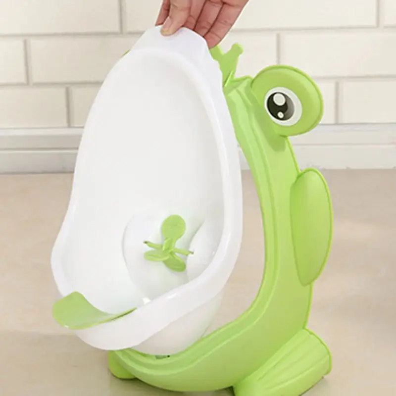 Милый горшок-лягушка, тренировочный Писсуар для мальчиков, мультяшный туалет с забавной целью 03KD