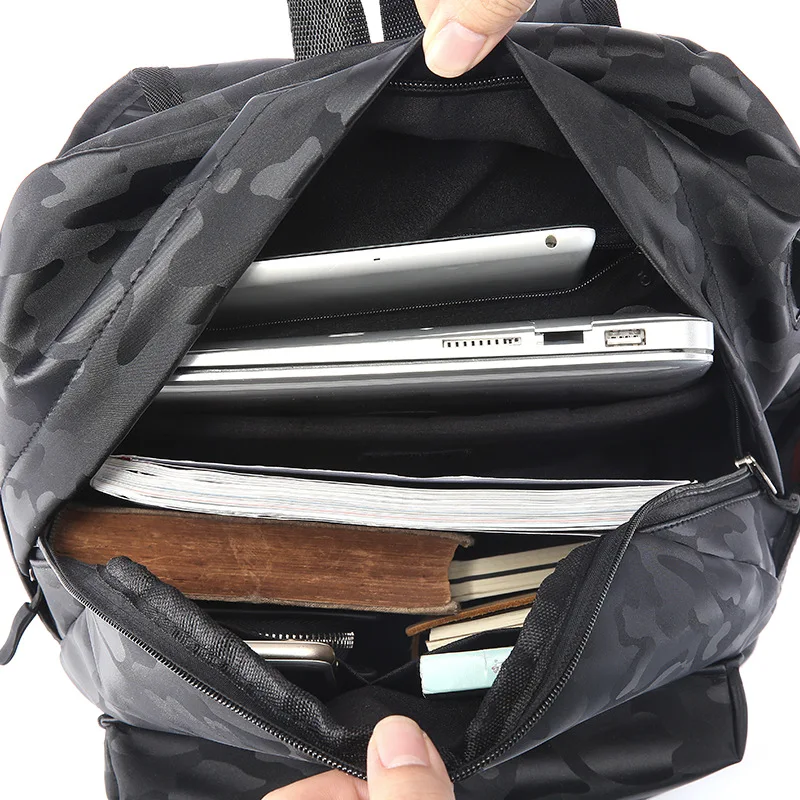 Mochila мужской рюкзак модный PU разработанный для мужчин