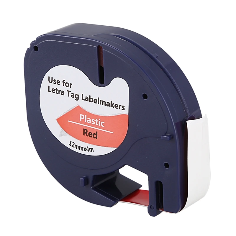 Совместимость для DYMO LetraTag запечатанных лент для 91200 91201 91202 91203 91204 91205 12267 LT микс Цвет 12 мм х 4 метра для DYMO ценник на основе технологии
