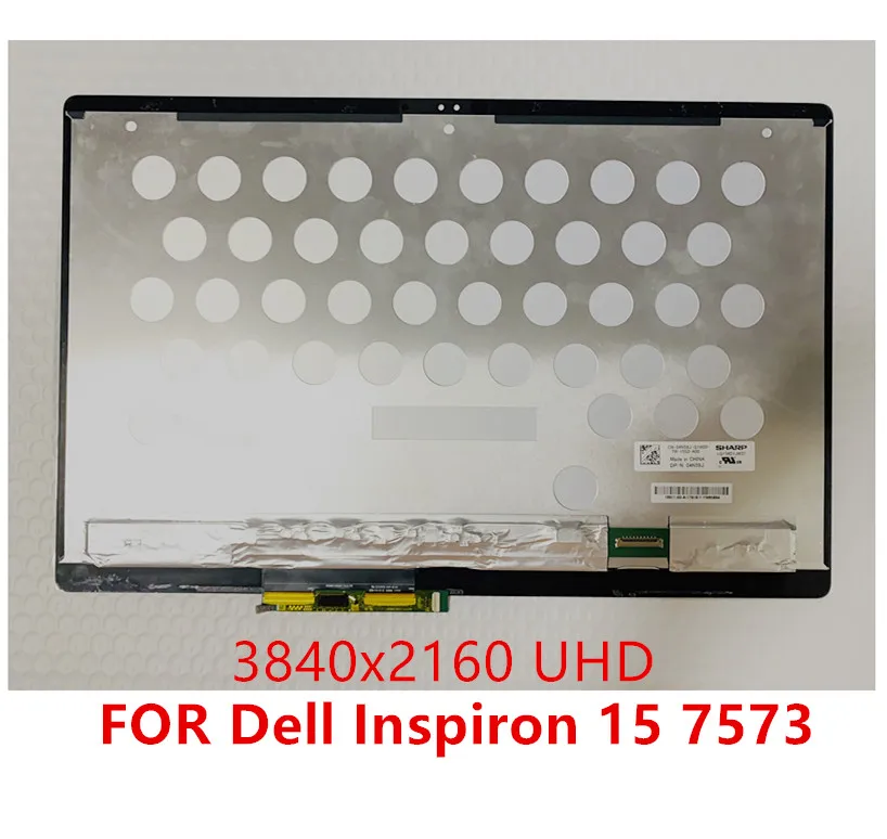 15 6 &quot4K LCD LED сенсорный экран в сборе для Dell Inspiron 7573 7570 3840x2160 UHD 1920X1080 FHD Бесплатная