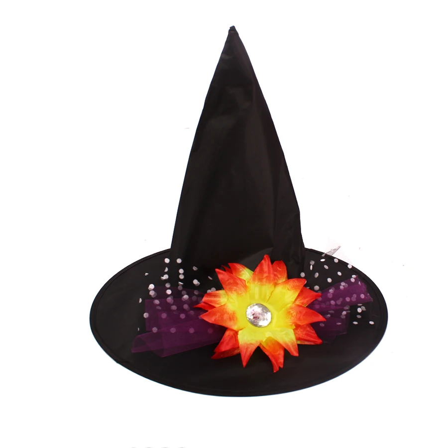 Classic Witch Girls Tutu Dress with Hat Child Halloween Costume Cosplay Carnival Party Princess Kids Wicked Witch Tulle Dresses (8)