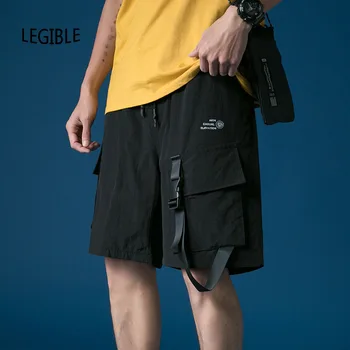 

2020 Casual Shorts Men Steetwear Loose Solid Men's Shorts Brand Clothing Summer Mens Beach Shorts