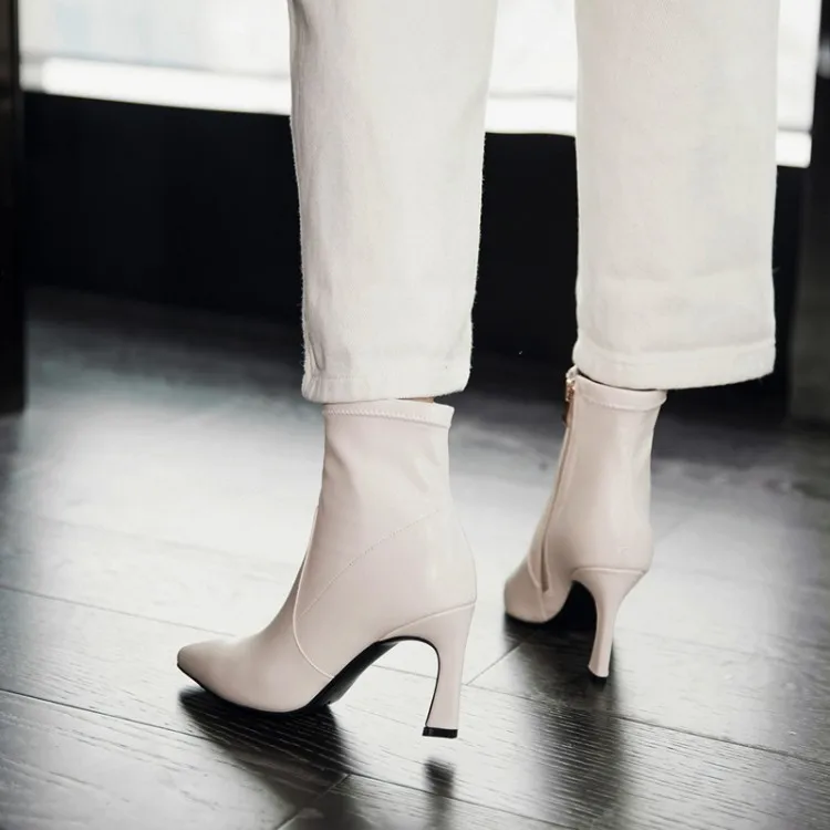 

Tanariya New Arrival Shoes woman Boots women Women's boots with thin cowhide heel for winter 2019