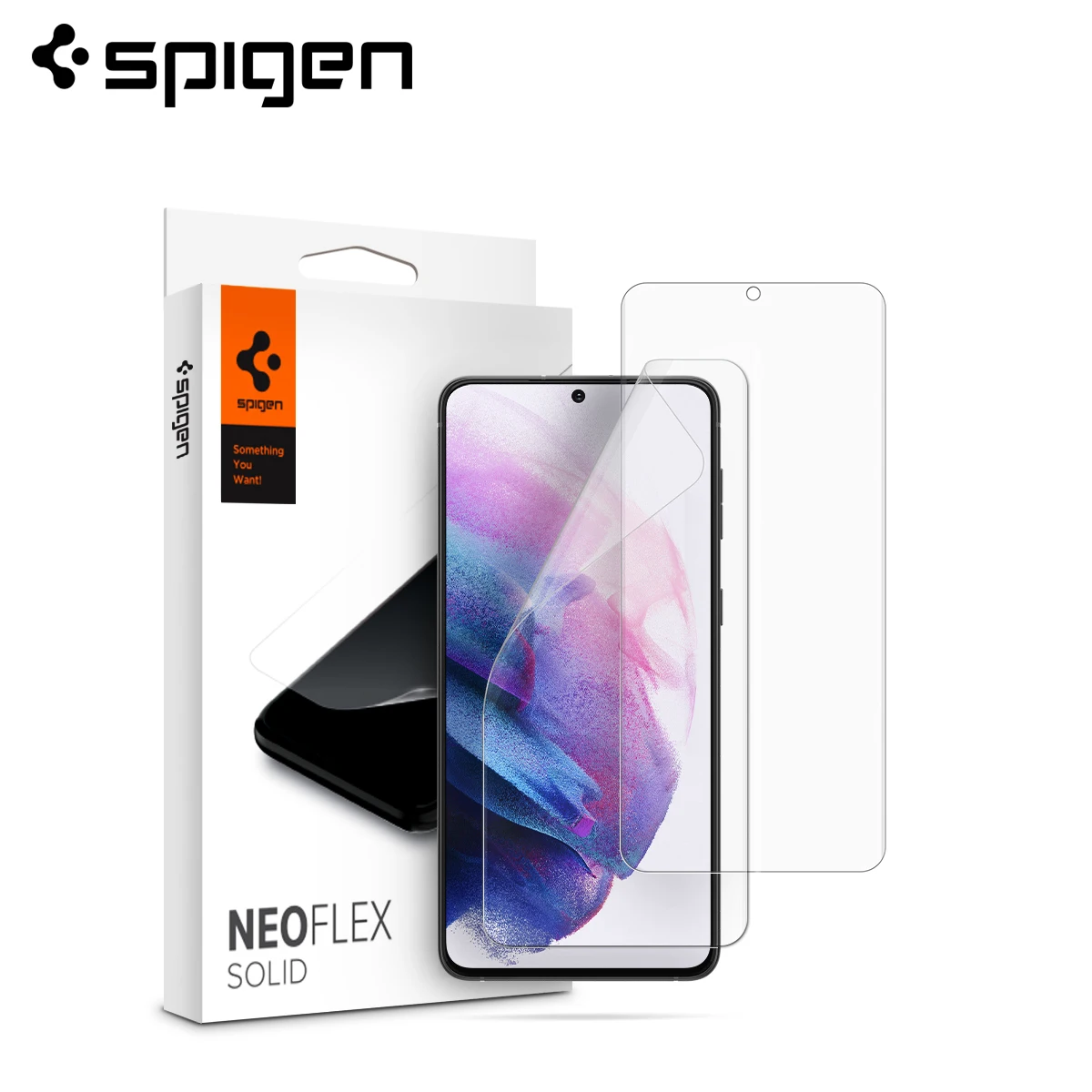 Spigen NeoFlex Solid Screen Protector for Samsung Galaxy S21 (6.2